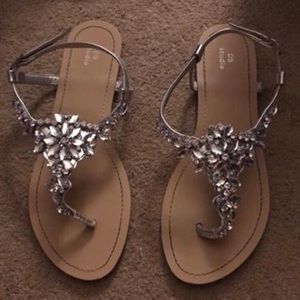 David’s bridal sandals